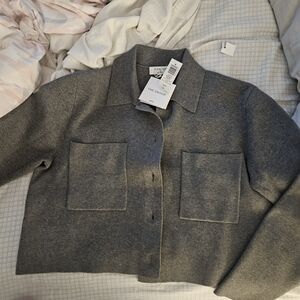 Aritzia Society Waist Sweater